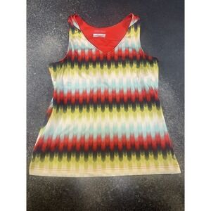 Columbia Omni-Wick Large Tank Top Shirt Racerback Athletic Activewear